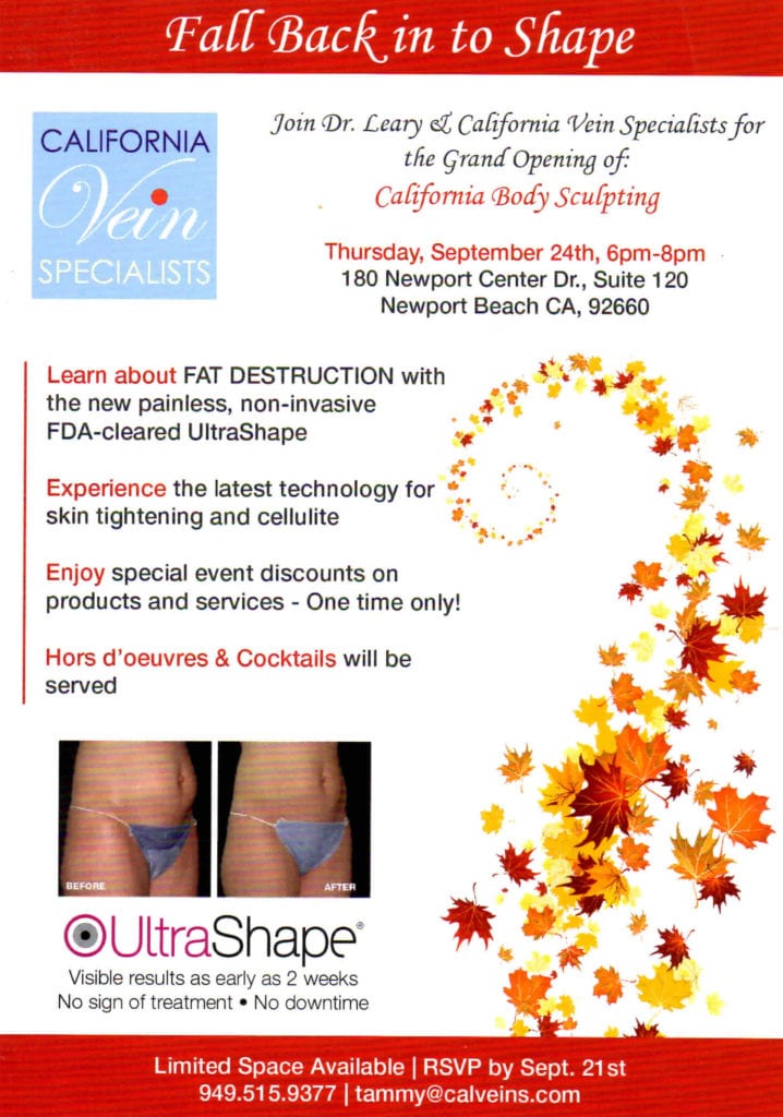 Ultrashape event advertisement